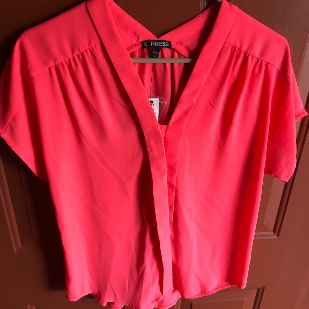 Coral/pink Express Blouse